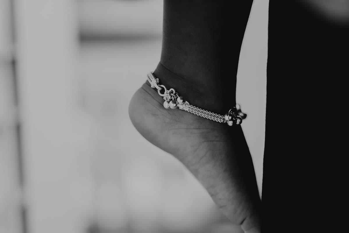 Sterling Silver Anklet (Payel)