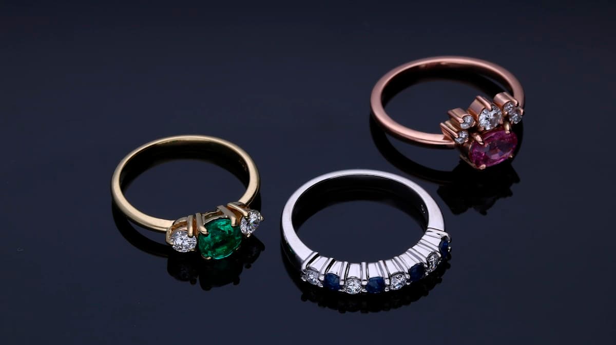 Pearl Stacking Ring Set