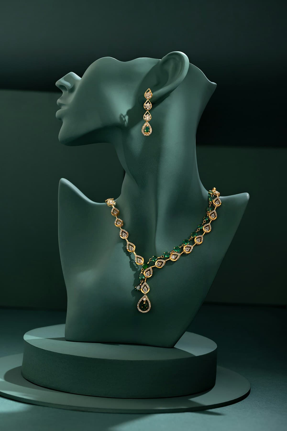 Beaded Statement Necklace