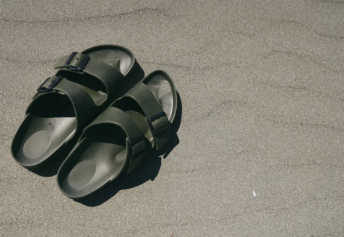Walkmate Leather Strap Sandal
